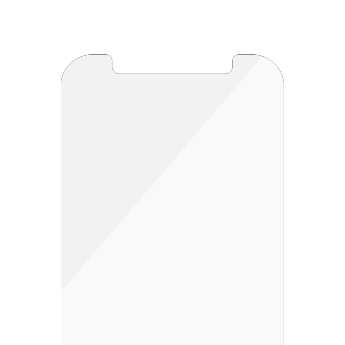 PanzerGlass Displayschutzglas – für Apple iPhone 12 mini, Hartglas, Transparent