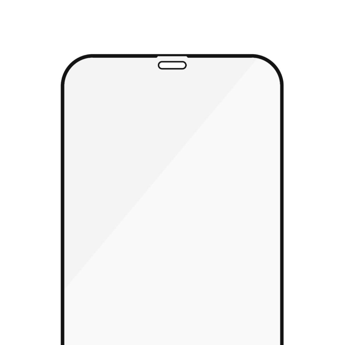 PanzerGlass Displayschutz (Panzerglas), Edge-to-Edge – für iPhone 12 Mini
