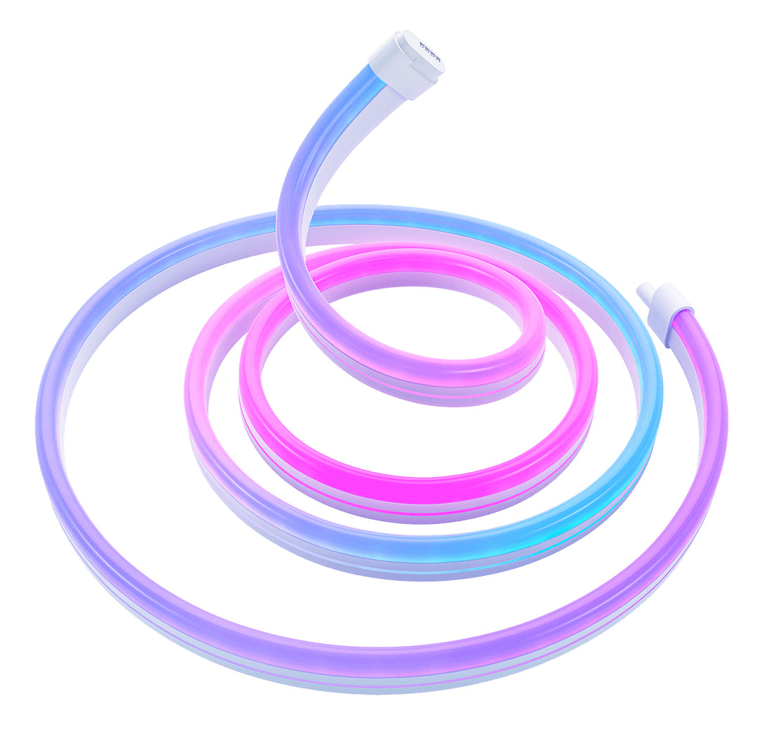 Xiaomi LED-Strip Smart Lightstrip Pro Erweiterung – 1 m, RGB, 7 W, dimmbar, BT, Mi Home, weiss