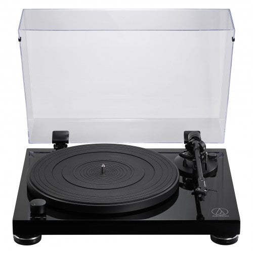 Audio-Technica AT-LPW50PB – Plattenspieler – Riemenantrieb, Phono-Vorverstärker, 33⅓/45 U/min – Schwarz