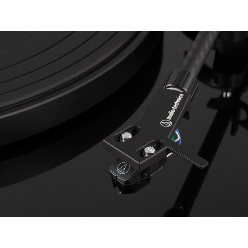 Audio-Technica AT-LPW50PB – Plattenspieler – Riemenantrieb, Phono-Vorverstärker, 33⅓/45 U/min – Schwarz