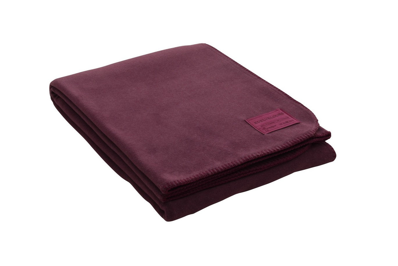 Eskimo Decke Edelvelours – 150 × 200 cm, Hagebutte Rot