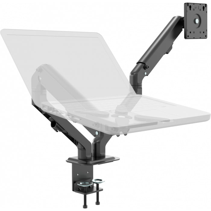 Vision VFM-DAD/4 – Monitorarm Tischhalterung – 2–27" – VESA 75×75/100×100 mm – bis 7 kg/Monitor