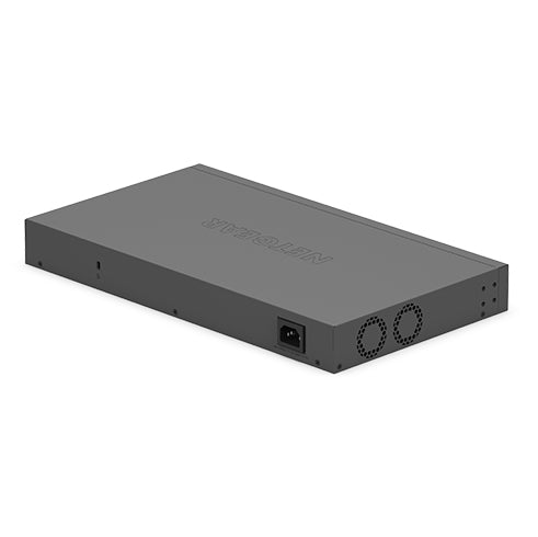NETGEAR GS524UP – Unmanaged Switch – 24× 1G, PoE+, PoE-Budget 480 W, Rack-Einbau