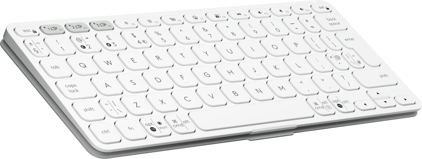 Logitech Keys-To-Go 2 – Tastatur, US-Layout (EN), Grau