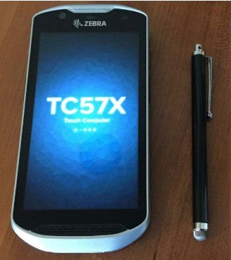Zebra SG-STYLUS-TCX-MTL-03 – Passiver Stylus, Micro-Knit, Länge 127 mm, Schwarz/Silber, für TC5, 3 Stück