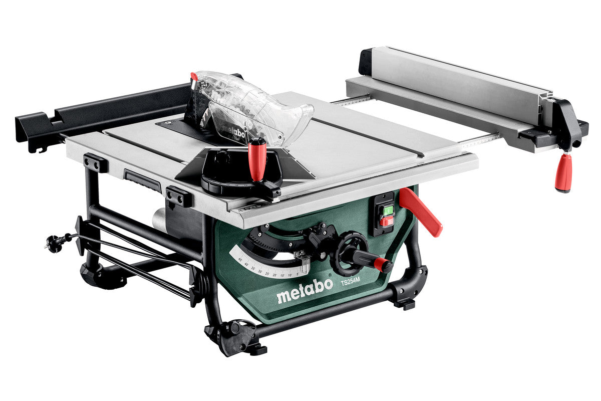 Metabo TS 254 M Tischkreissäge – 1500 W – Ø 254 mm – Schnitthöhe 90° 80 mm