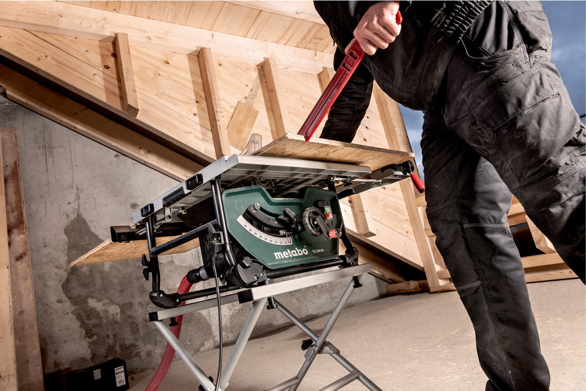 Metabo TS 254 M Tischkreissäge – 1500 W – Ø 254 mm – Schnitthöhe 90° 80 mm