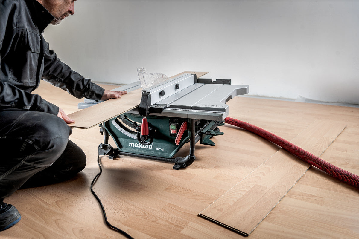 Metabo TS 254 M Tischkreissäge – 1500 W – Ø 254 mm – Schnitthöhe 90° 80 mm