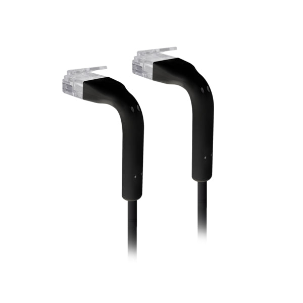 Ubiquiti U-CABLE-PATCH-1M-RJ45-BK Patchkabel – Cat6, 1 m, Schwarz, RJ-45