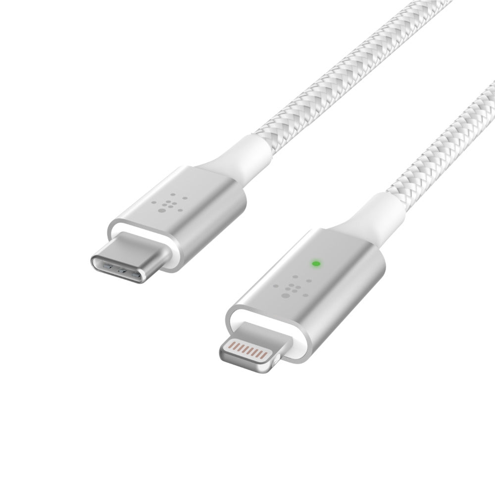 Belkin USB-C auf Lightning Kabel, 1,2 m, Weiss