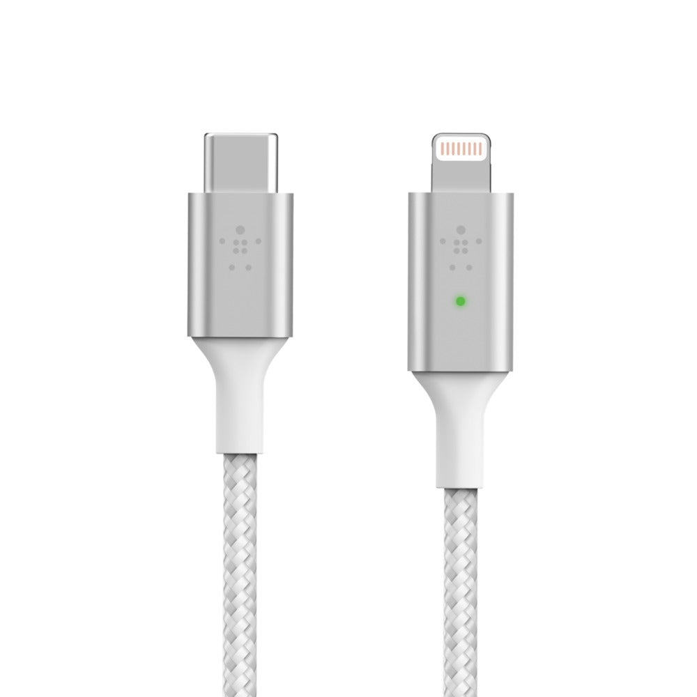 Belkin USB-C auf Lightning Kabel, 1,2 m, Weiss