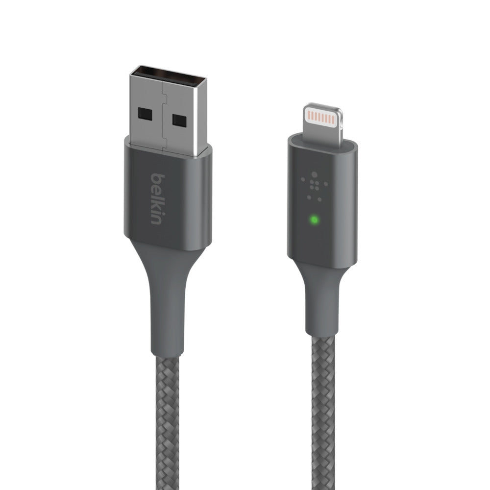 Belkin USB-A auf Lightning Kabel, 1,2 m, Grau