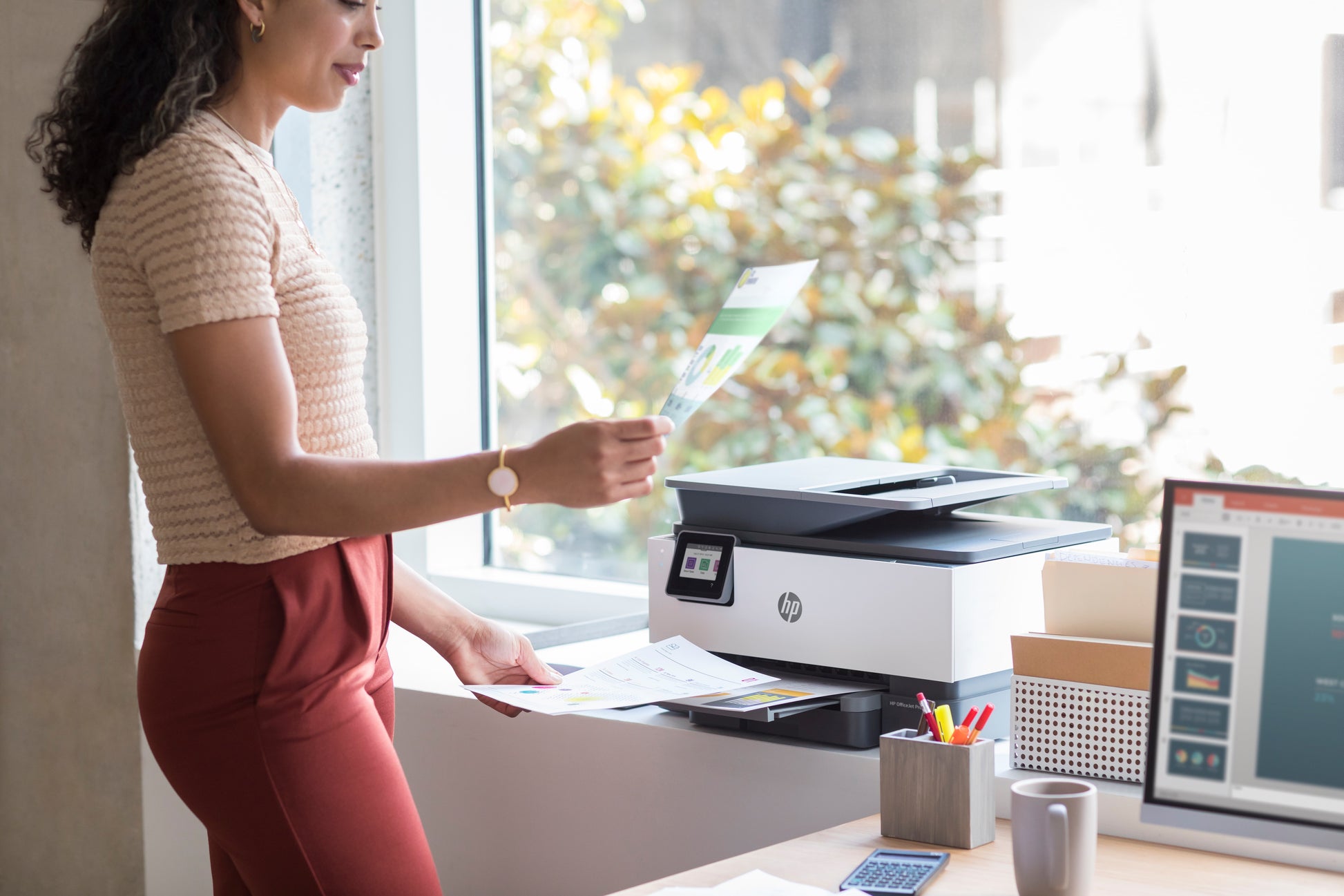 HP OfficeJet Pro 9016 – Farbtintenstrahl-Multifunktionsdrucker, A4, 4-in-1, Duplex, ADF, WLAN/LAN, AirPrint