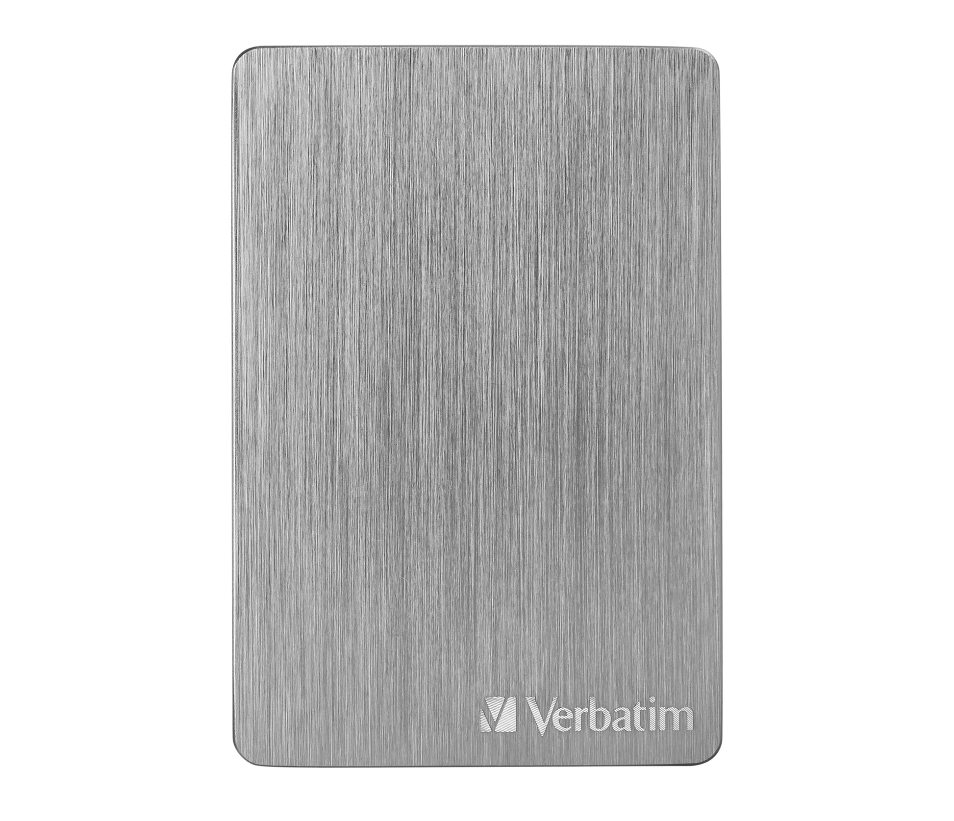 Verbatim Store'n'Go ALU Slim 2,5" – 1 TB, USB-C 3,2 Gen 1 (5 Gbit/s), Aluminium, für Windows und macOS