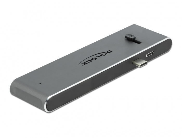 DeLOCK Dockingstation – USB-C, 1× HDMI, 2× USB-A, 2× USB-C, SD/microSD, für Windows/Mac/Android