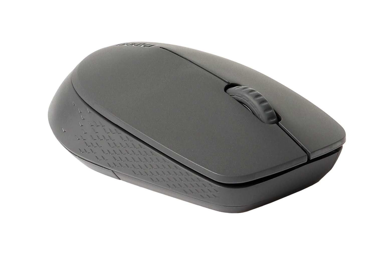 Rapoo M100 Mobile Maus – kabellos, Bluetooth + 2,4 GHz, beidhändig, Silent-Tasten, grau/schwarz