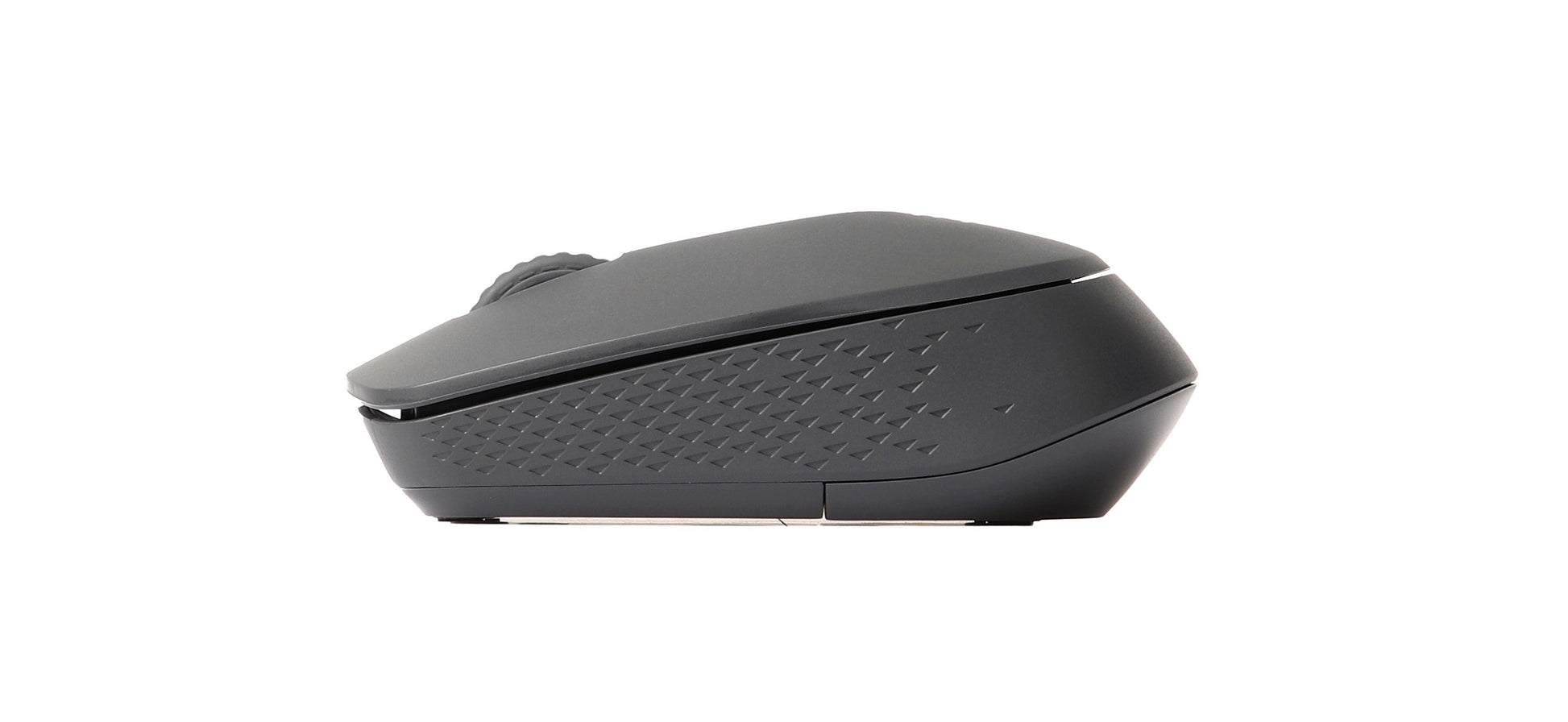 Rapoo M100 Mobile Maus – kabellos, Bluetooth + 2,4 GHz, beidhändig, Silent-Tasten, grau/schwarz