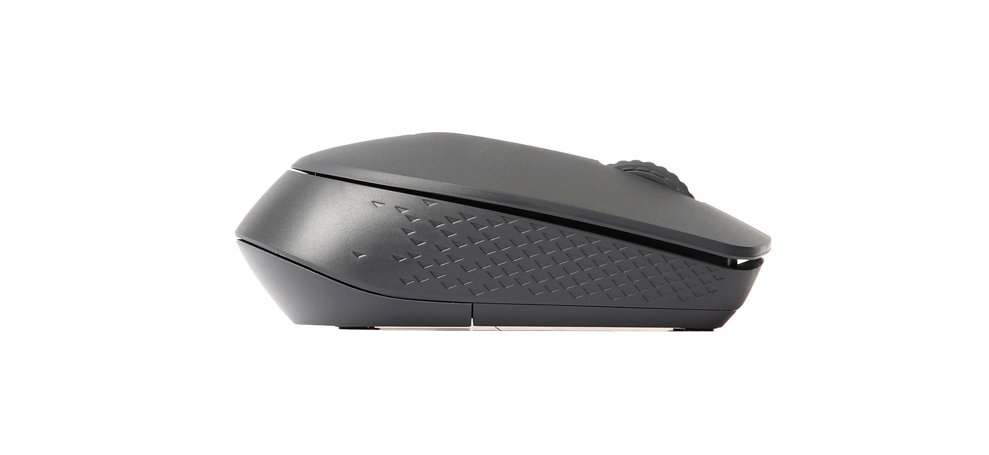 Rapoo M100 Mobile Maus – kabellos, Bluetooth + 2,4 GHz, beidhändig, Silent-Tasten, grau/schwarz