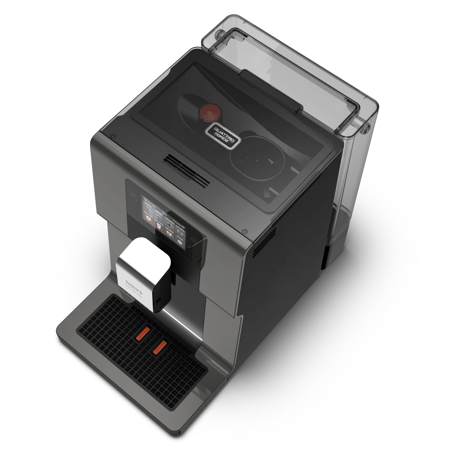 Krups Intuition Preference EA872B10 Kaffeevollautomat – 3 l, 250 g Bohnenbehälter, One-Touch Cappuccino-System