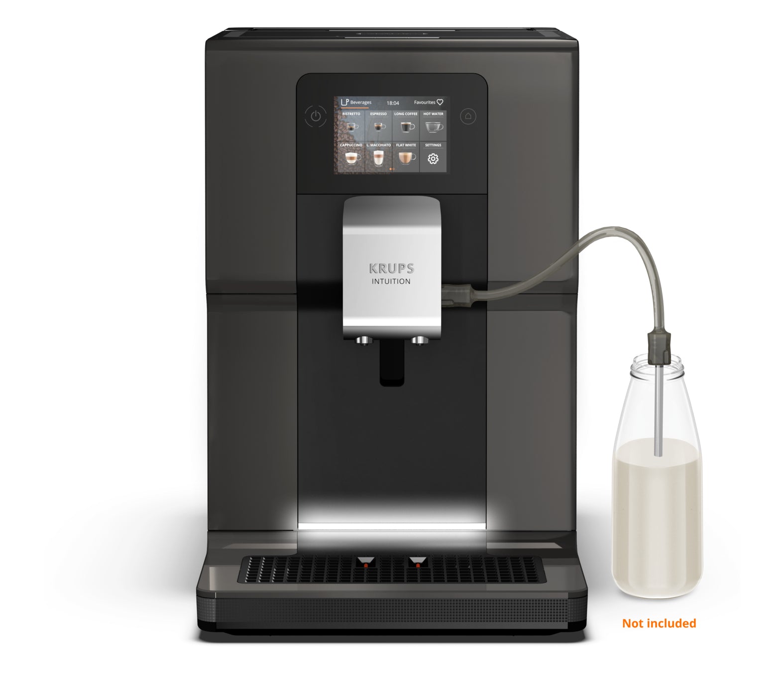 Krups EA872B Kaffeevollautomat – 3 l, 250 g, Schwarz