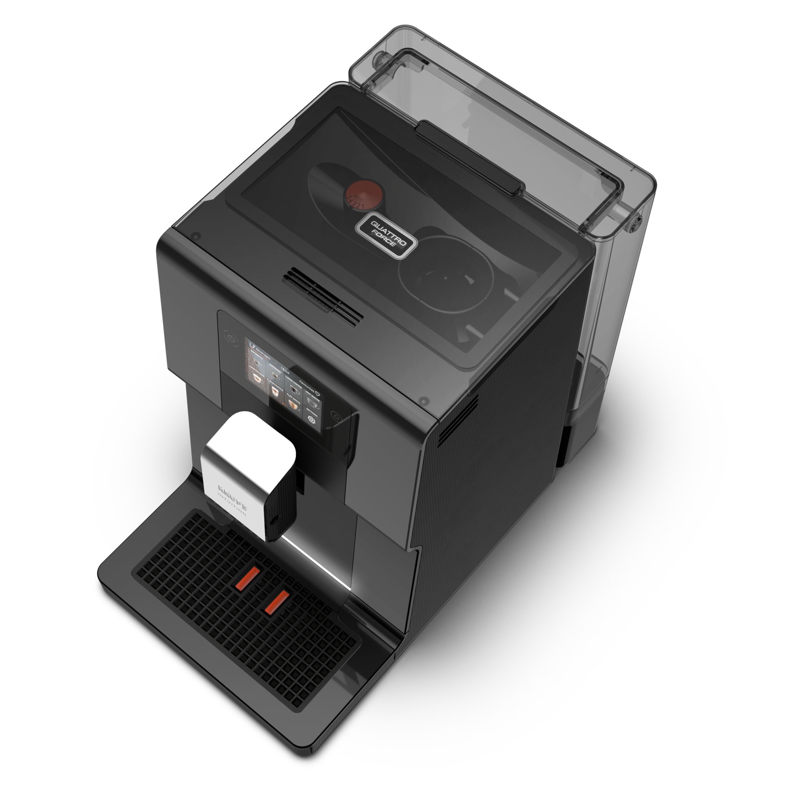 Krups EA873810 Kaffeevollautomat – 3 l, One Touch Cappuccino-System, schwarz, 40,5 × 36,5 × 24,5 cm