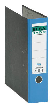Elba Rado Klassik Ringbuch – 2-Ring – für A4 – Rückenbreite 8 cm – Blau
