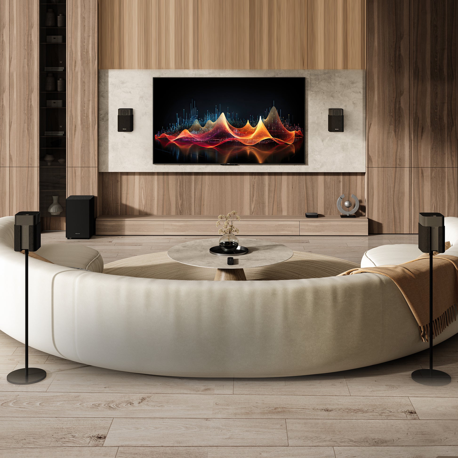 Hisense HT-Saturn – Soundbar – 4.1.2, Dolby Atmos/DTS:X, 720 W – Schwarz
