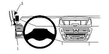 Brodit ProClip – Auto-Halterung – Schwarz