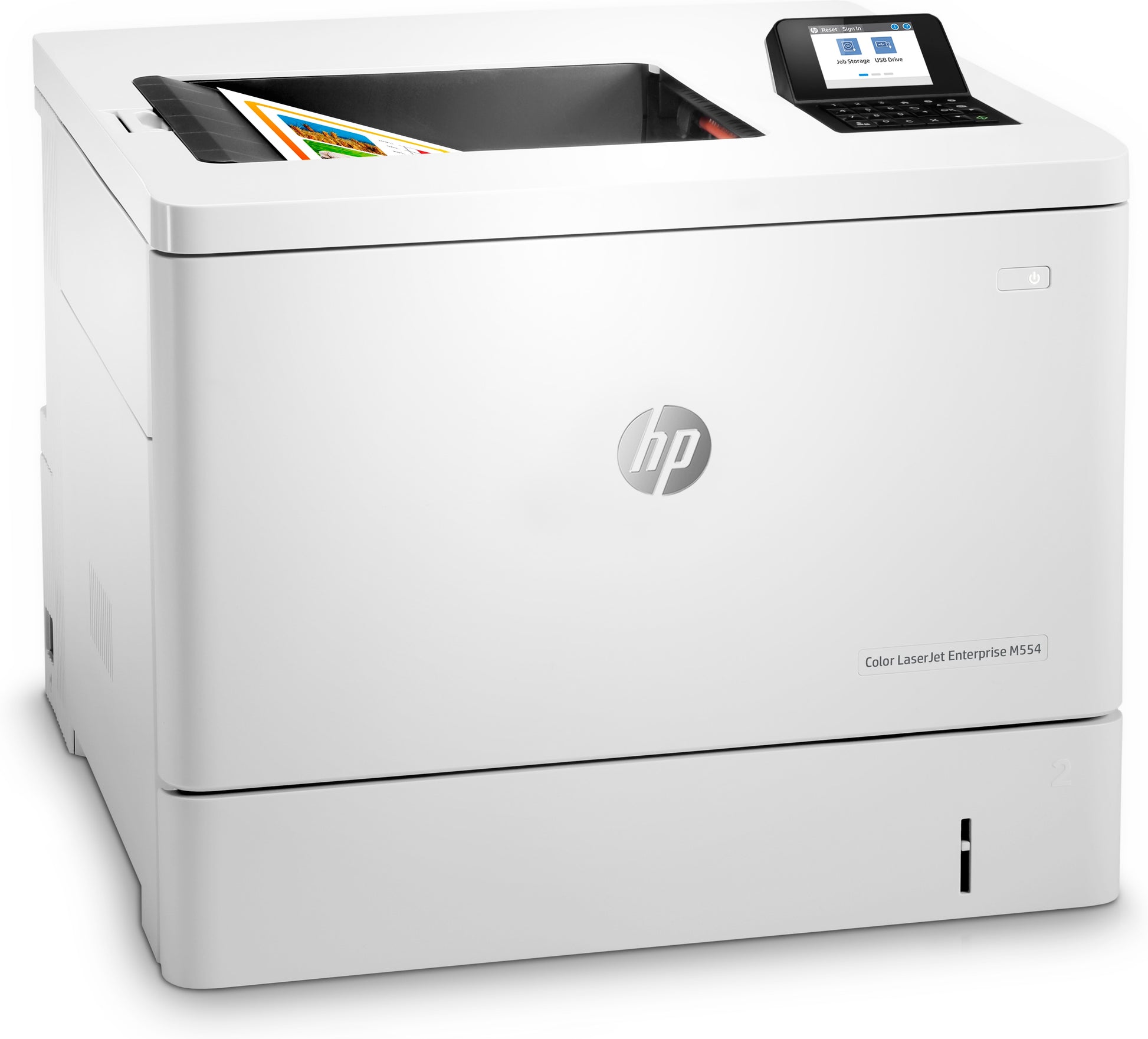 HP LaserJet Enterprise M554 dn – A4, Farbe, Duplex, 1200 × 1200 dpi