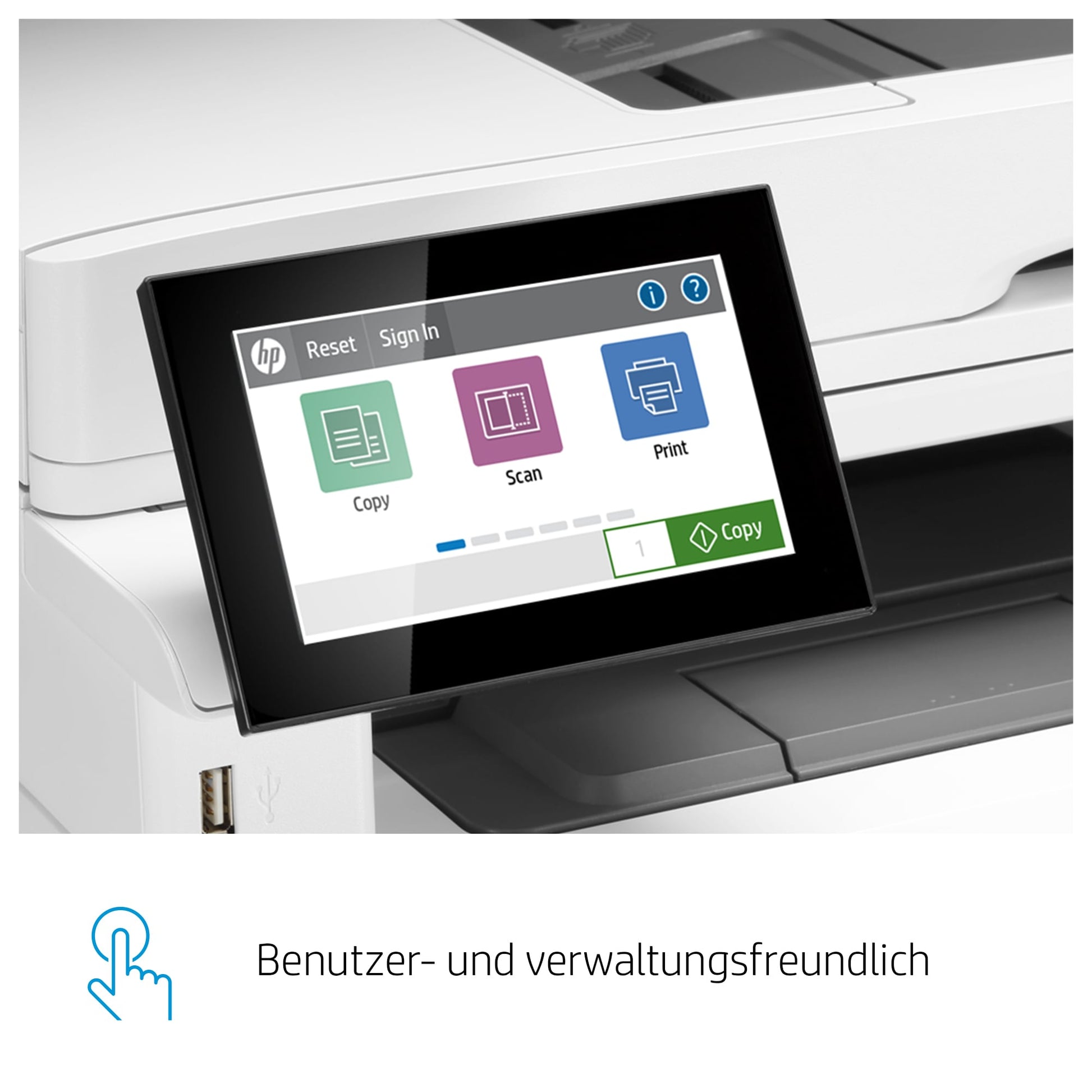 HP LaserJet Enterprise M430 f – S/W Laser-MFP, 4-in-1 – 40 Seiten pro Minute S/W