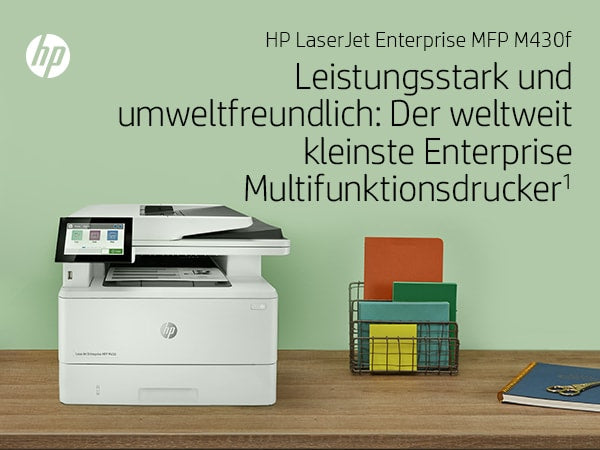 HP LaserJet Enterprise M430 f – S/W Laser-MFP, 4-in-1 – 40 Seiten pro Minute S/W