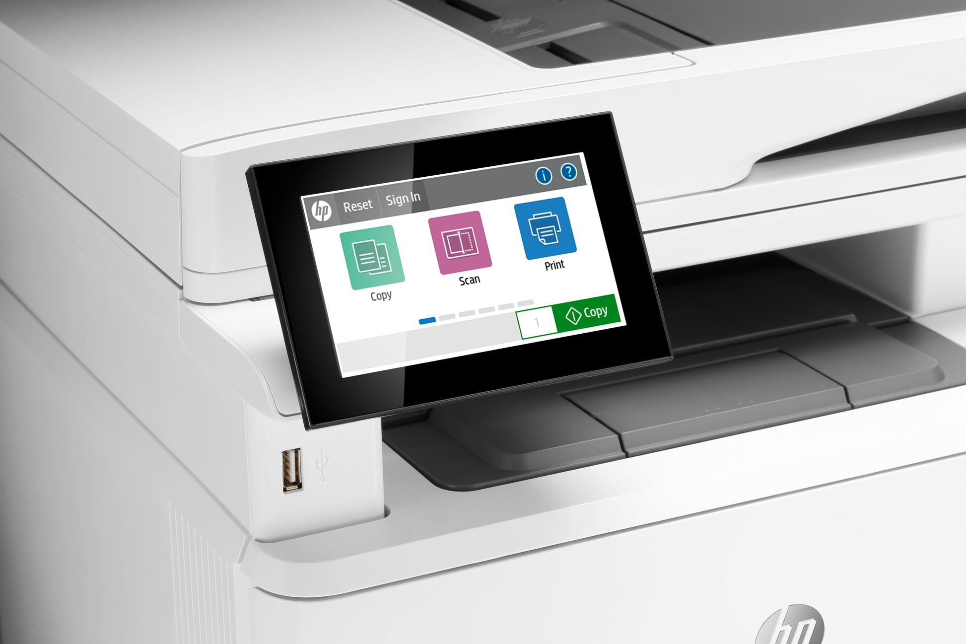 HP LaserJet Enterprise M430 f – S/W Laser-MFP, 4-in-1 – 40 Seiten pro Minute S/W