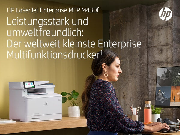 HP LaserJet Enterprise M430 f – S/W Laser-MFP, 4-in-1 – 40 Seiten pro Minute S/W