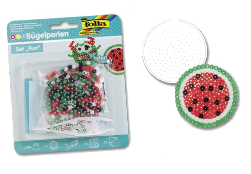 Folia Bügelperlen-Set Little Friends – 223-teilig – 152 × 180 × 19 mm