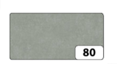 Folia Seidenpapier – 500 × 700 mm – 20 g/m² – Grau – 6 Blatt