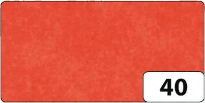 Folia Seidenpapier – 500 × 700 mm – 20 g/m² – Orange – 6 Blatt