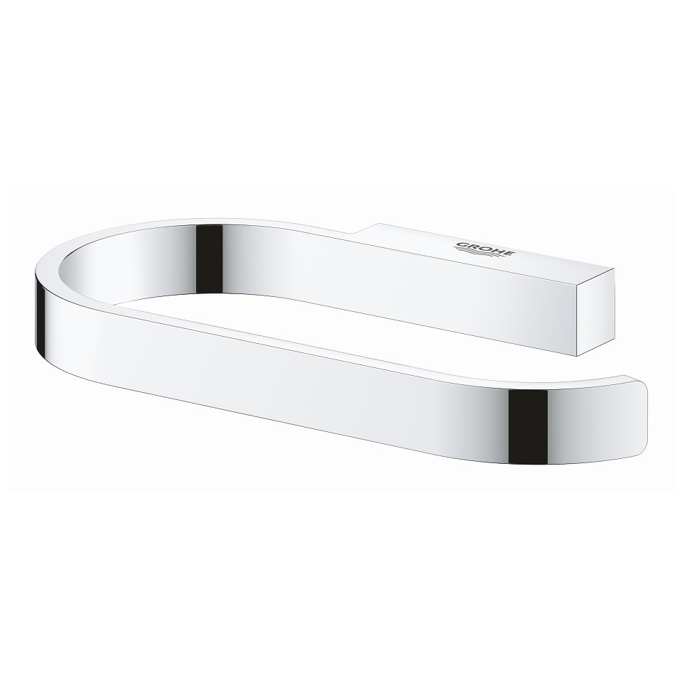 GROHE Selection – Toilettenpapierhalter – Metall chrom, wandmontiert, für 1 Rolle, 15,3 × 8,5 × 1,5 cm