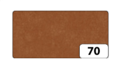 Folia Seidenpapier – 500 × 700 mm – 20 g/m² – braun – 6 Blatt
