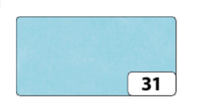 Folia Seidenpapier – 500 × 700 mm – 20 g/m² – Hellblau – 6 Blatt