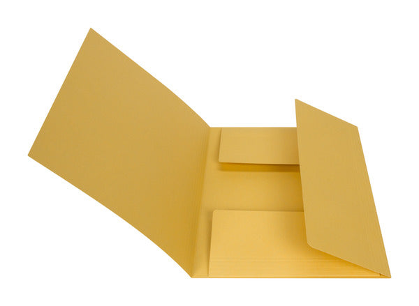Biella Sammelmappe, für A4, Karton, Gelb