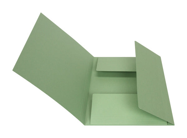 Biella Sammelmappe für A4, Karton, Grün