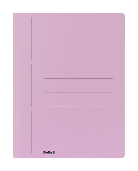Biella Schnellhefter Recycolor – A4, Karton, Lila, Beschriftungslinien, 280 g/m²