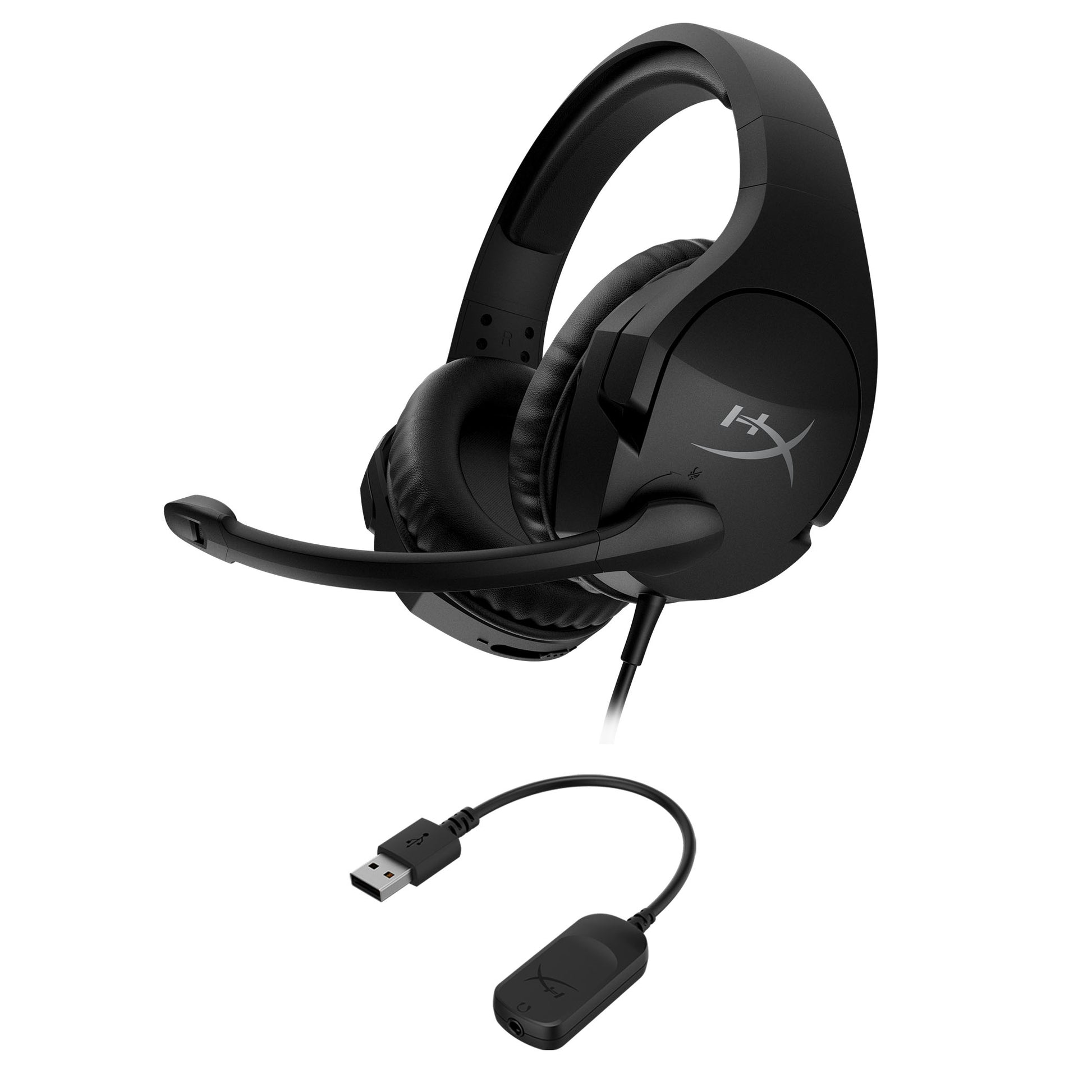 HyperX Cloud Stinger S Gaming-Headset – Over-Ear, Stereo, Kabelgebunden, 3,5 mm Klinke, Schwarz