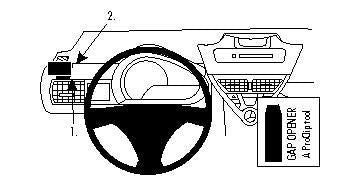 Brodit ProClip – Auto-Halterung