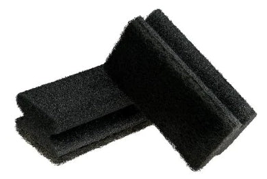 3M Schwamm – Schaumstoff, 13 × 3,8 × 7 cm, schwarz, für Grills, Ofenroste und Gehwegplatten, 1 Stk.