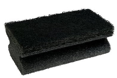 3M Schwamm – Schaumstoff, 13 × 3,8 × 7 cm, schwarz, für Grills, Ofenroste und Gehwegplatten, 1 Stk.