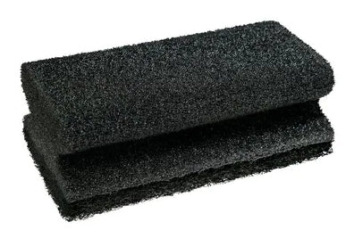 3M Schwamm – Schaumstoff, 13 × 3,8 × 7 cm, schwarz, für Grills, Ofenroste und Gehwegplatten, 1 Stk.