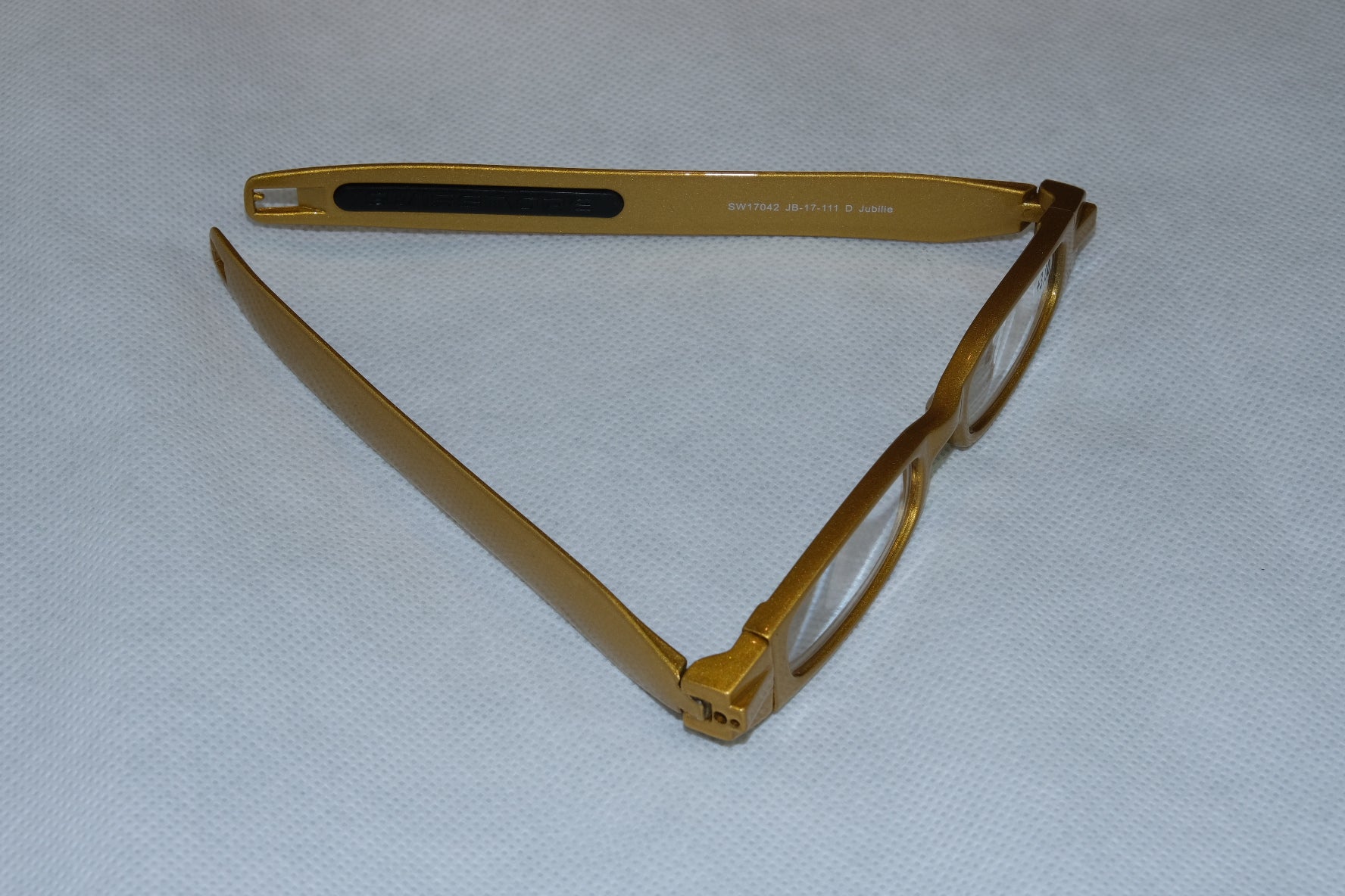 Figoline Jubilie +1,5 dpt – Gläser transparent, Rahmen gold, Kunststoff