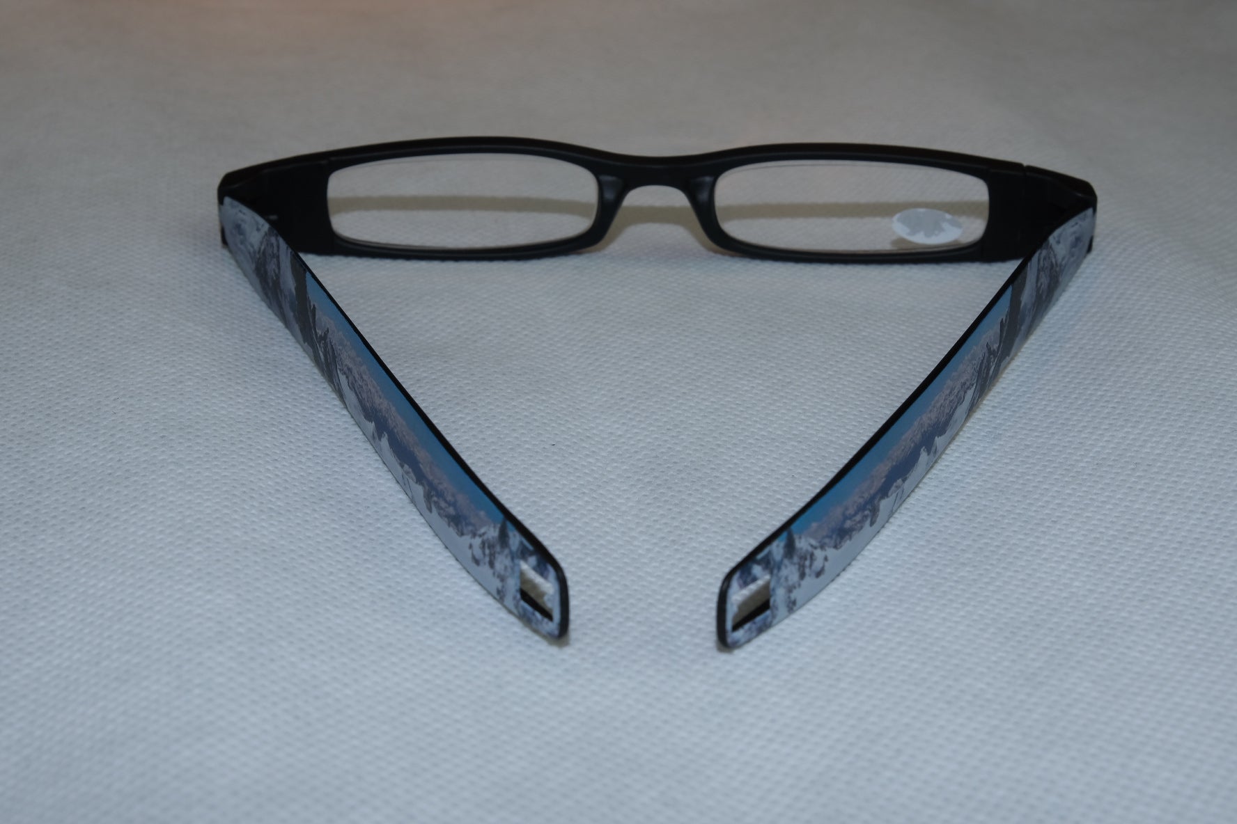 Figoline Schutzbrille Swissmountain +2,5 dpt – Gläser transparent, Rahmen schwarz